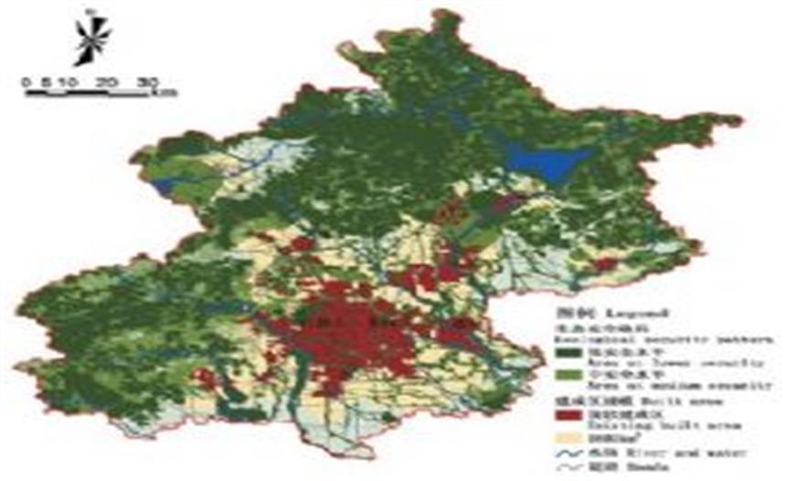 北京市生態安全格局