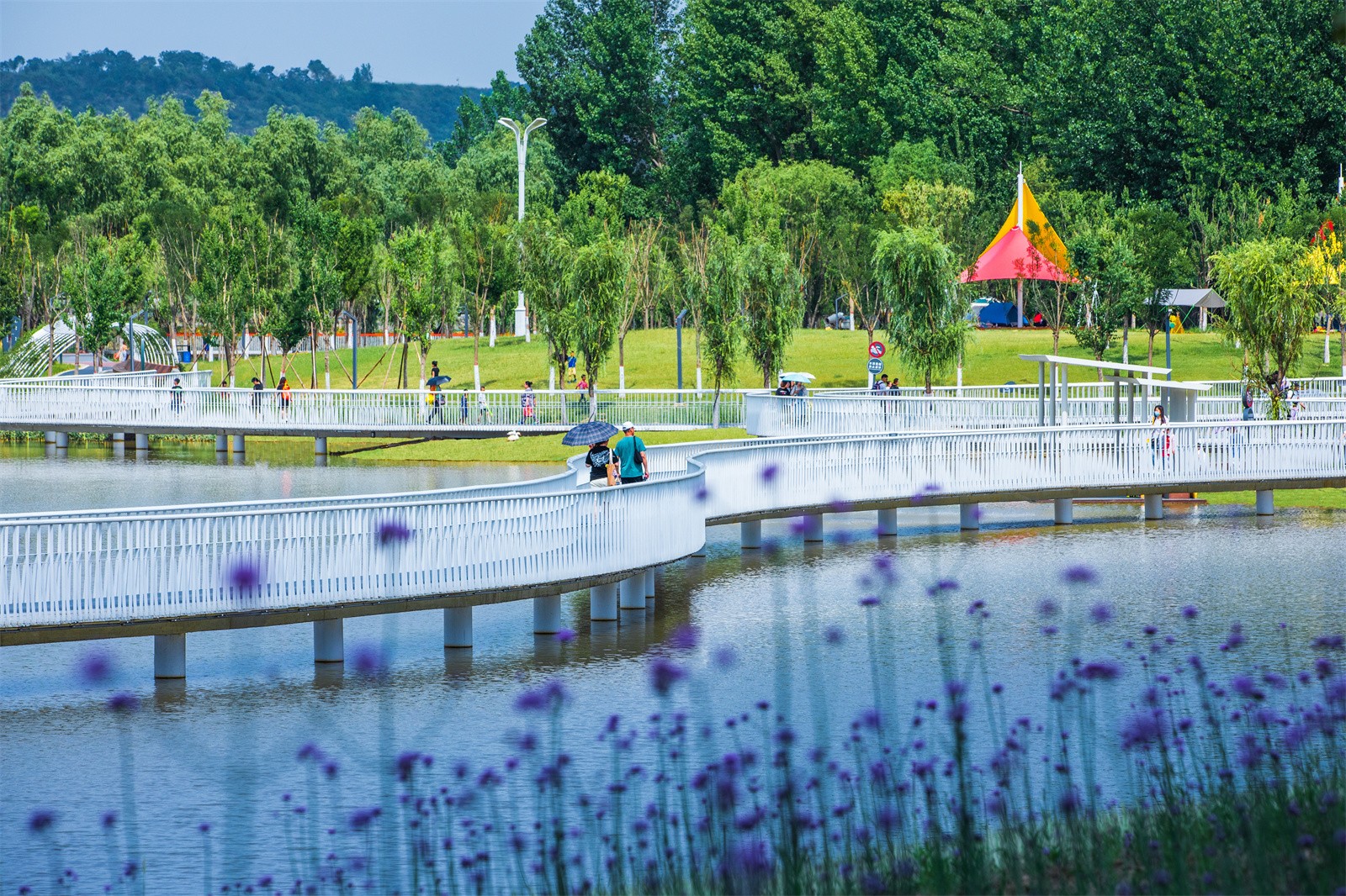 西安樊川公園二期景觀設計 | 中電建西北院+赤地設計