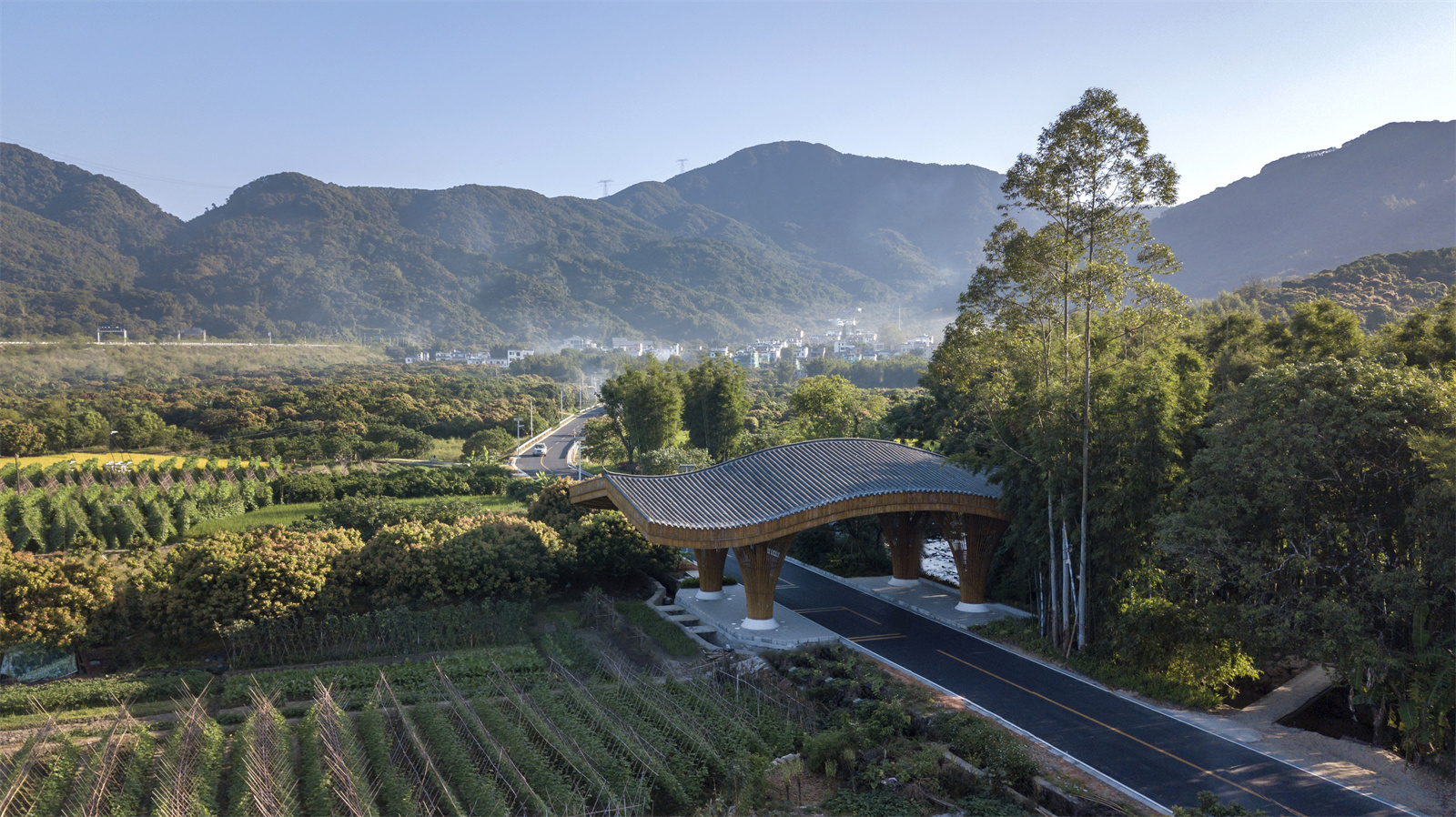 廣州南平靜修小鎮景觀設計 | 山水比德