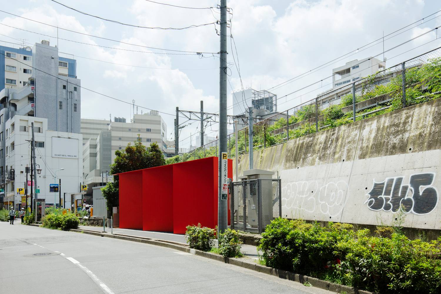 東京“紅色折紙”公廁建筑設(shè)計(jì) | Nao Tamura