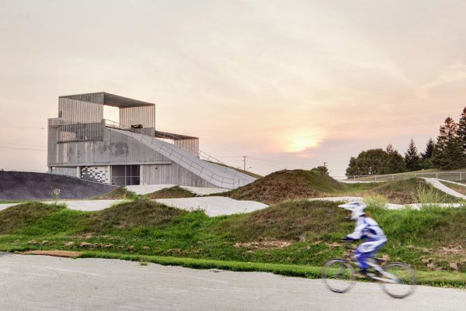 加拿大BMX自行車越野賽道及倉庫景觀與建筑設計 | Kleinfeldt Mychajlowycz Architects