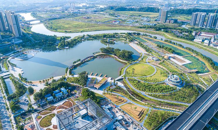 廣東佛山文翰湖公園一、二期景觀設計 | 法國AAUPC建筑規(guī)劃事務所