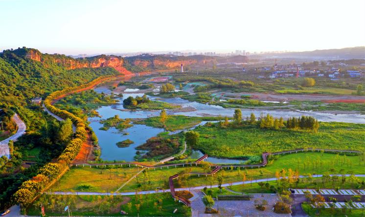 宜昌黃柏河濕地公園規(guī)劃設(shè)計(jì) | 杭州園林設(shè)計(jì)院