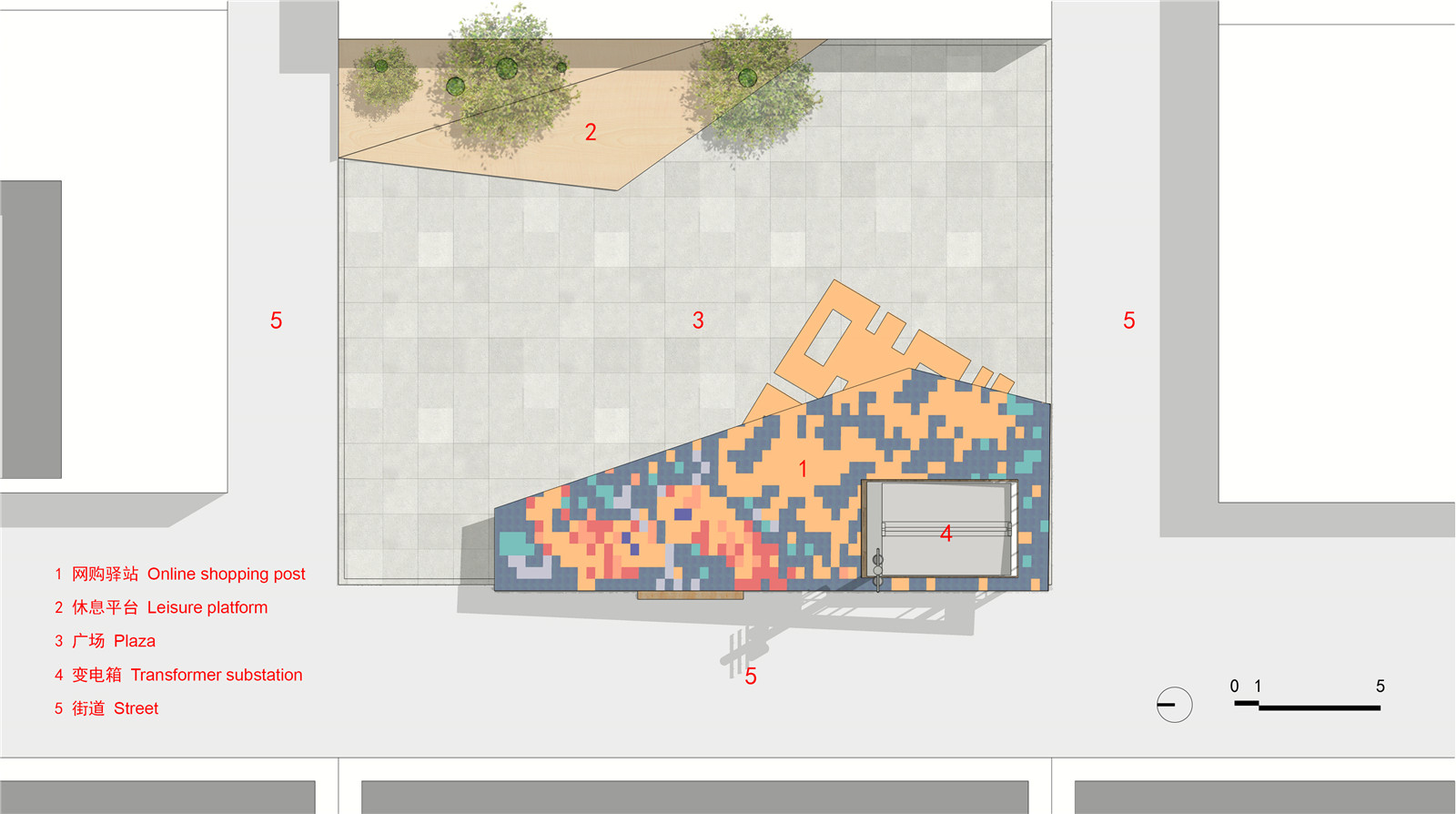 有囍有魚廣場總平面圖 site plan of the Square of Double Happiness and Pisces.jpg